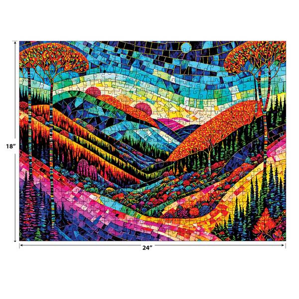 Cra-Z-Art 300-Piece Stained Glass Puzzle Assortment - 1209