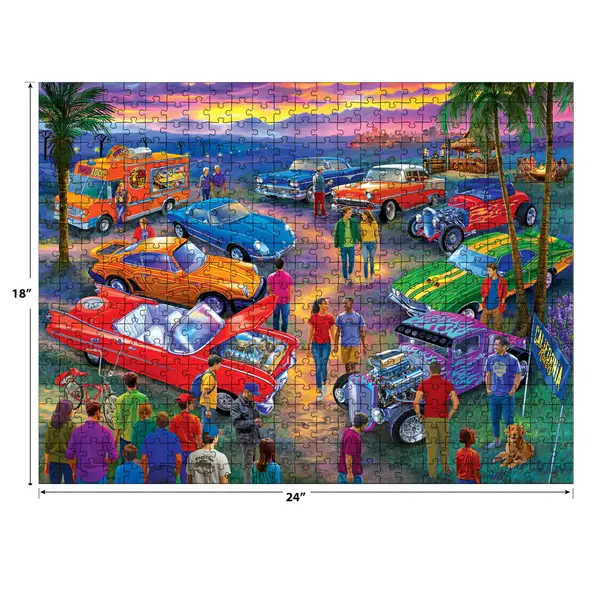 Cra-Z-Art 500-Piece Bigelow Illustrations Puzzle Assortment - 5650