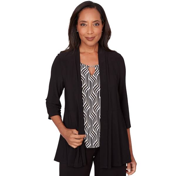 Photo of Women's Stitch Texture Two in One Knit Top