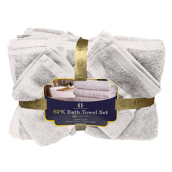 Photo of 6-Pack Sugar Swizzle Bath Towel Set