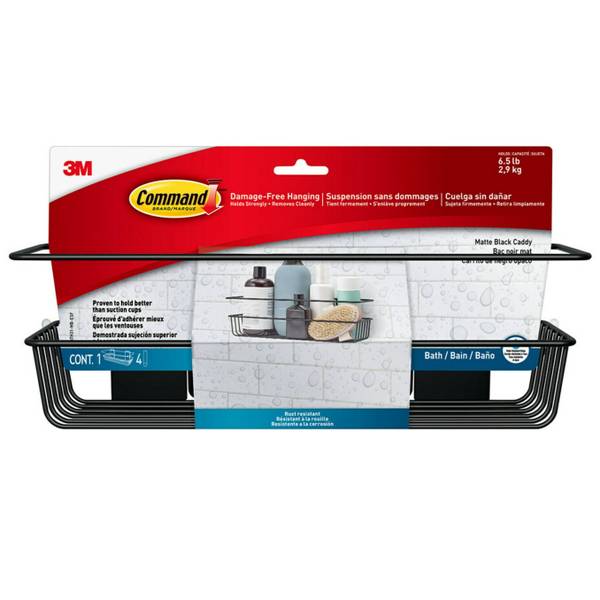 Photo of Matte Black Shower Caddy