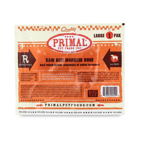 Photo of 1-Pack Large Beef Marrow Bone