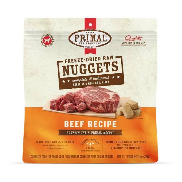 Photo of Canine Beef Formula Nuggets Dog Food, 14 oz