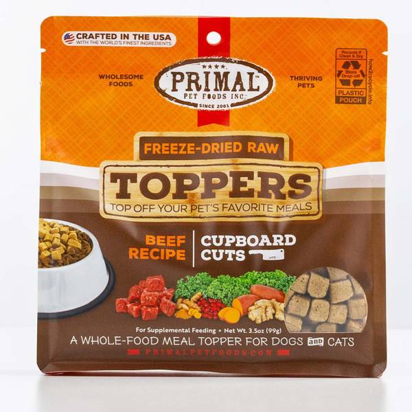 Photo of Beef Cupboard Cuts Topper Dog Food, 3.5 oz