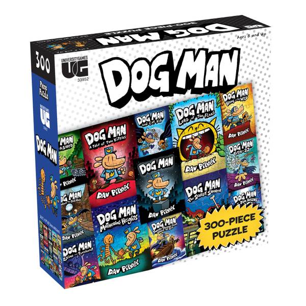 University Games 300-Piece Dog Man Compilation Puzzle