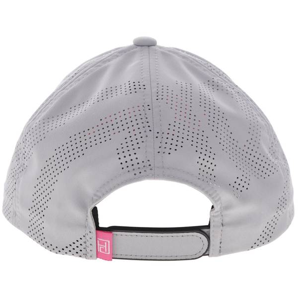 Hooey Cowgirl 5 Panel Trucker Cap Grey w/Pink - 2627T-GY-OS  display picture 3