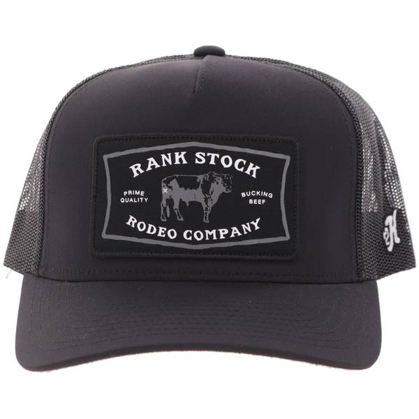 Photo of Rank stock 5-Panel Trucker Cap Black
