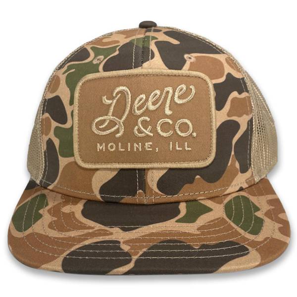 Photo of Deere Patch Logo Mesh Back Cap Camo