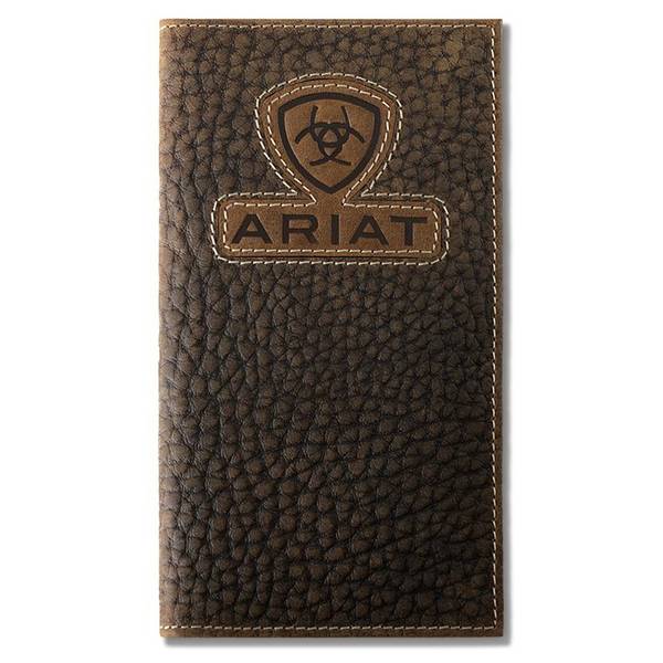 Photo of Men's Rodeo Inlayed Logo Patch Wallet