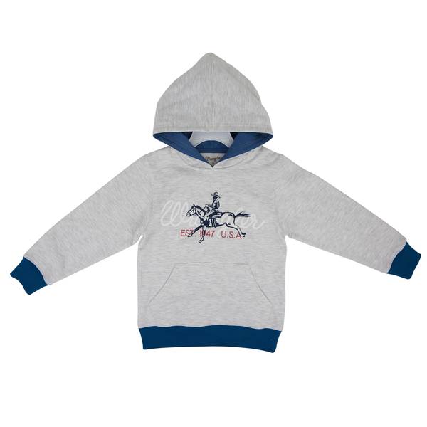 Photo of Boy's Long Sleeve Cowboy Fleece Hoodie