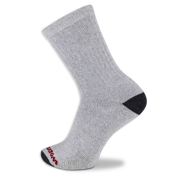 Photo of Hvy Duty Crew Work Sock 6pk Blk/Gry