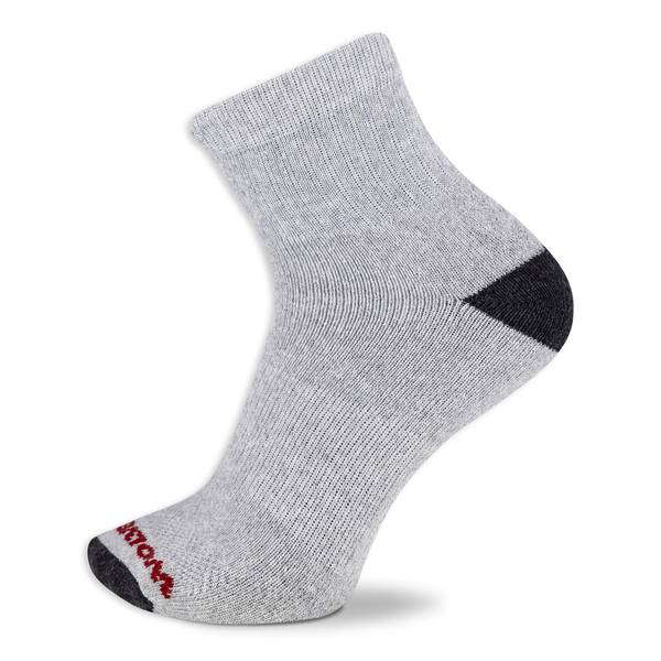 Photo of Hvy Duty Ankle Work Sock 6pk Blk/Gry