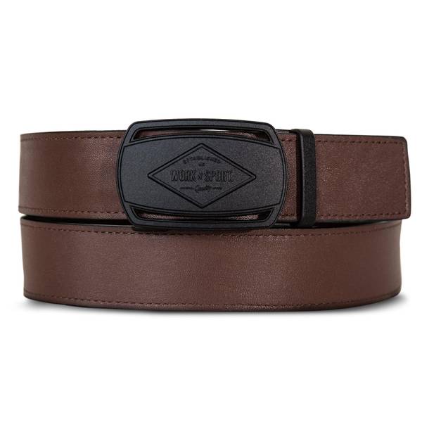 Photo of Leather Rachet Belt Black