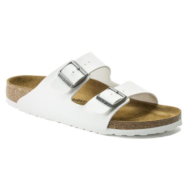 Photo of Women's Arizona White Birko-Flor Sandals