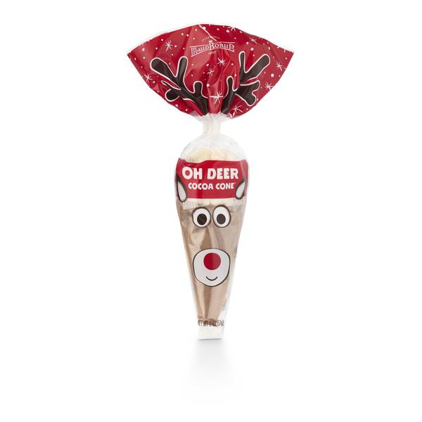 Photo of 3 oz Reindeer Cocoa Cone