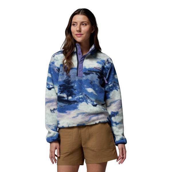 Photo of Women's Helvetia II Printed Cropped Half Snap