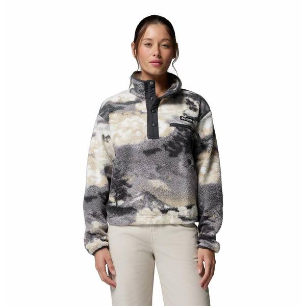 Photo of Women's Helvetia II Printed Cropped Half Snap