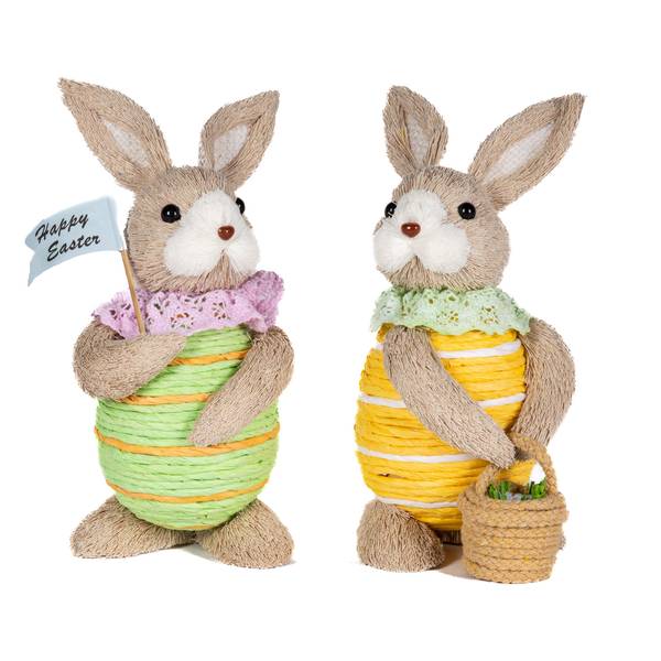 Photo of 7.5" Handcrafted Easter Bunny Assortment