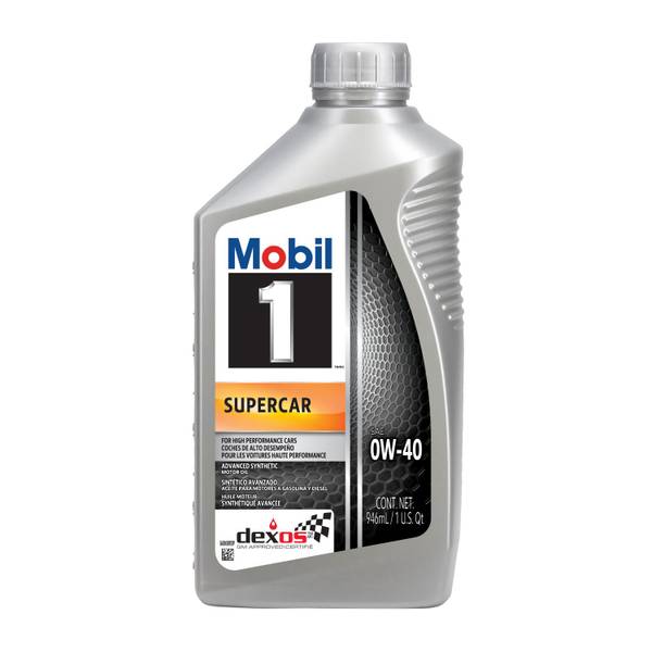 Photo of 1 Quart Supercar Advanced Full Synthetic 0W-40 Motor Oil