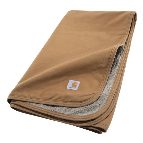 Photo of Firm Duck Sherpa-Lined Throw