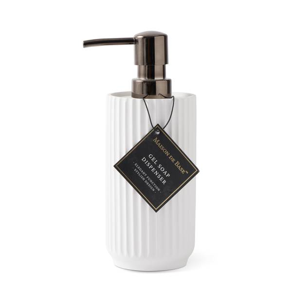 Photo of Venice White Diatomite Soap Dispenser