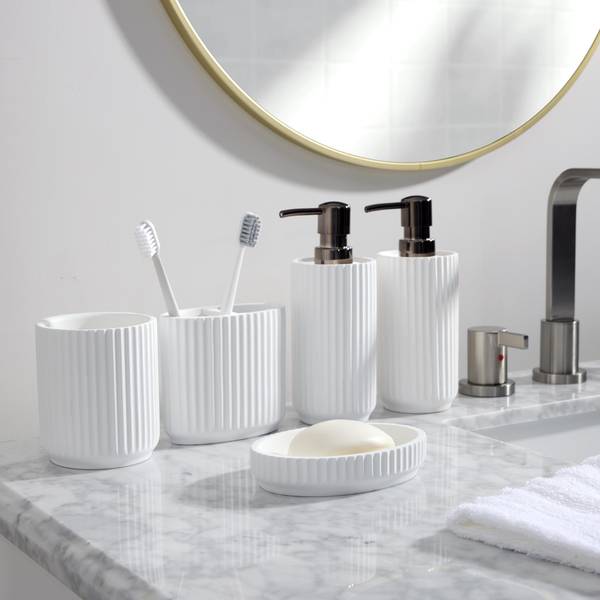 Maison De Base Venice White Diatomite Tumbler - MITH1422-1683