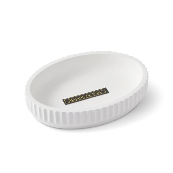 Photo of Venice White Diatomite Soap Dish