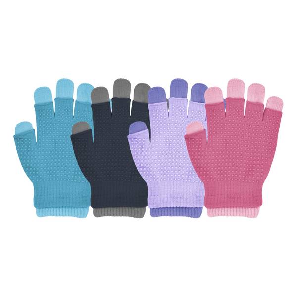 Photo of Girl's 2-in-1 Gripper Stretch Gloves