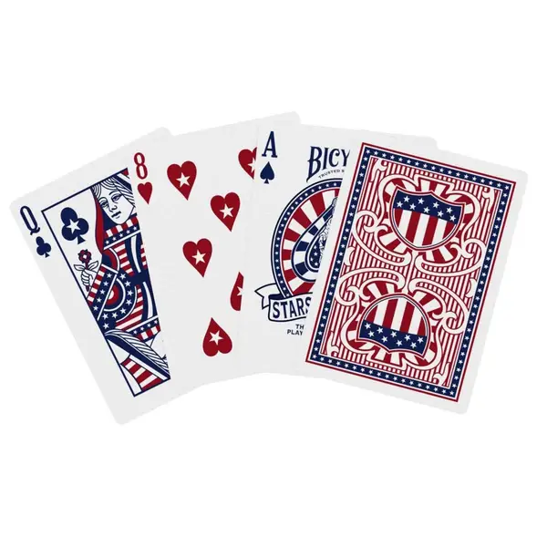 Bicycle Stars and Stripes Playing Cards - 10048184 | Blain's Farm