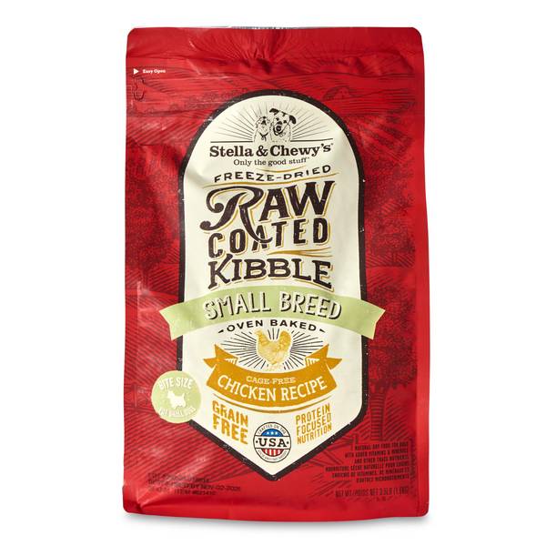 Photo of 3.5 lb Raw Coated Cage Free Chicken Small Breed Dog Food