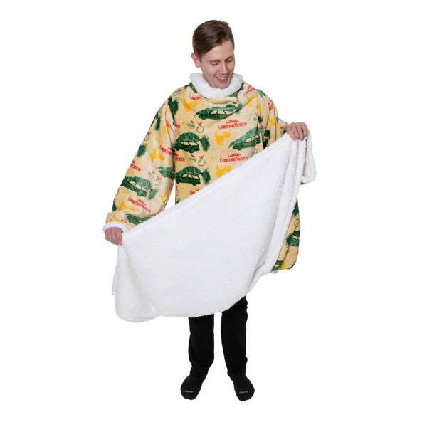 Snuggie National Lampoon's Christmas Vacation Wearable Sherpa