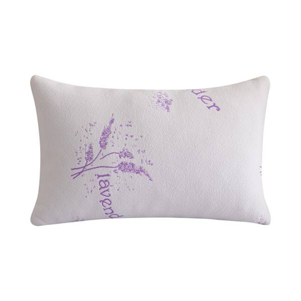 Photo of Lavender Memory Foam Bed Pillow, 16" x 28"