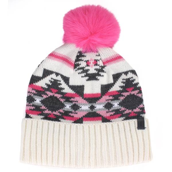 Photo of Girls Nordic Cuff Hat Grey/Purple