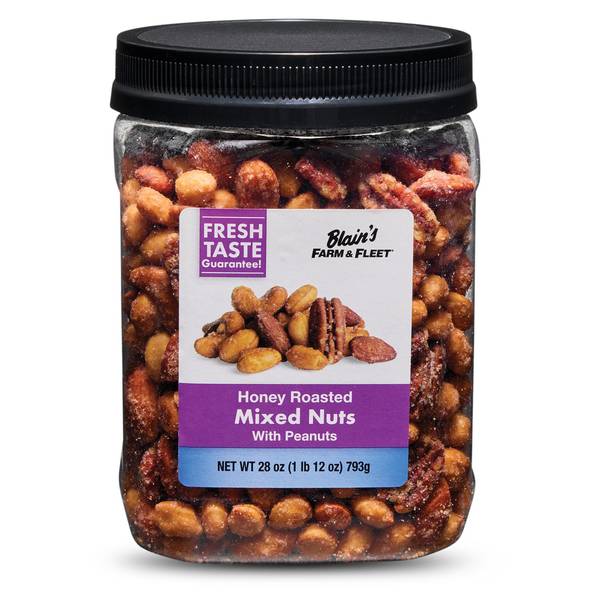 Photo of 28 oz Gourmet Honey Roasted Mixed Nuts
