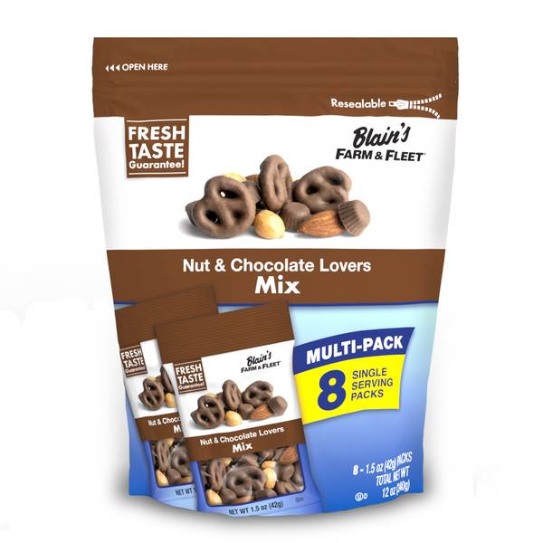 Photo of 8-Pack Nut and Chocolate Lovers Mix