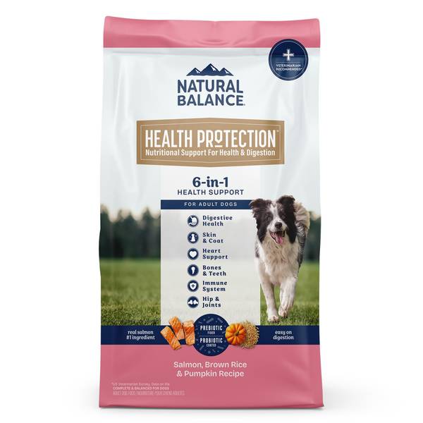 Photo of 22 lb Health Protection Salmon Brown Rice and Pumpkin Recipe Dry Dog Food