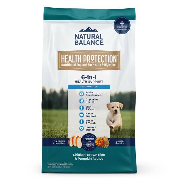 Photo of 4 lb Health Protection Chicken Brown Rice and Pumpkin Recipe Puppy Dry Dog Food