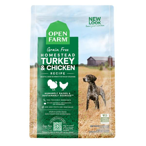 Photo of 4 lb Homestead Turkey & Chicken Recipe Grain Free Kibble Dog Food