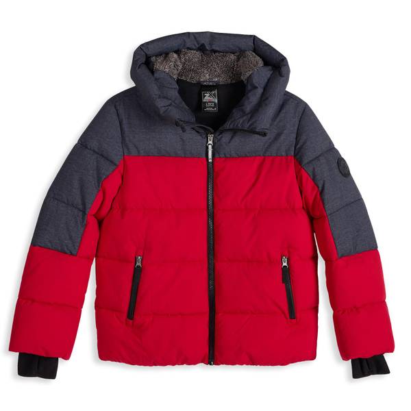 ZeroXposur Boy's Blizzard Heavy Weight Puffer - F52307 Hthr-M