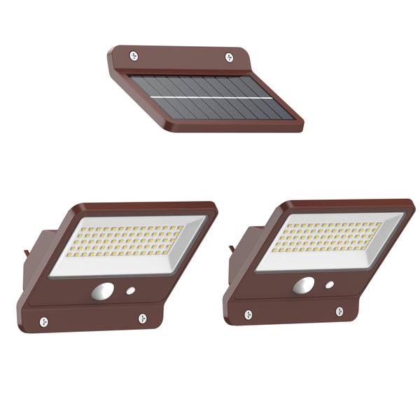 Photo of 1500 Lumen Dual Head Solar Security Light