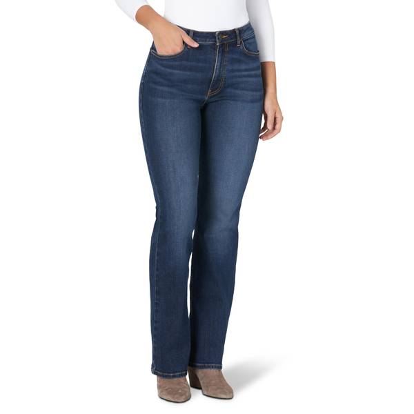 Photo of Women's High Rise True Straight Leg Jeans