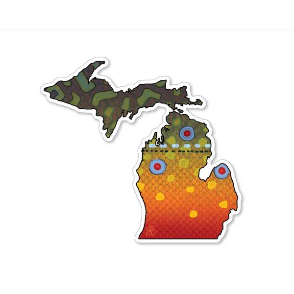 Photo of Michigan Brook Vinyl Decal