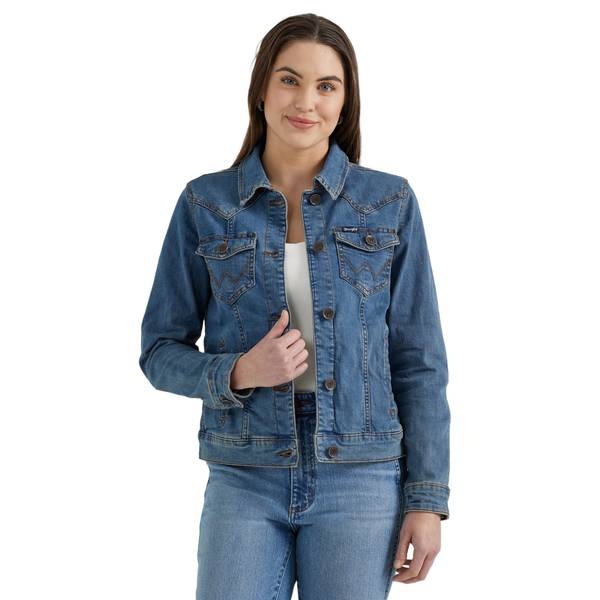 Photo of Women's Long Sleeve Classic Fit Denim Jacket
