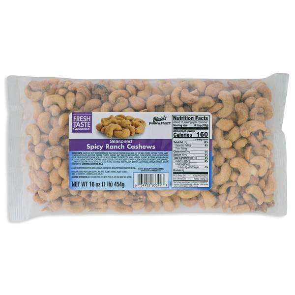 Photo of Spicy Ranch Cashews, 16 oz