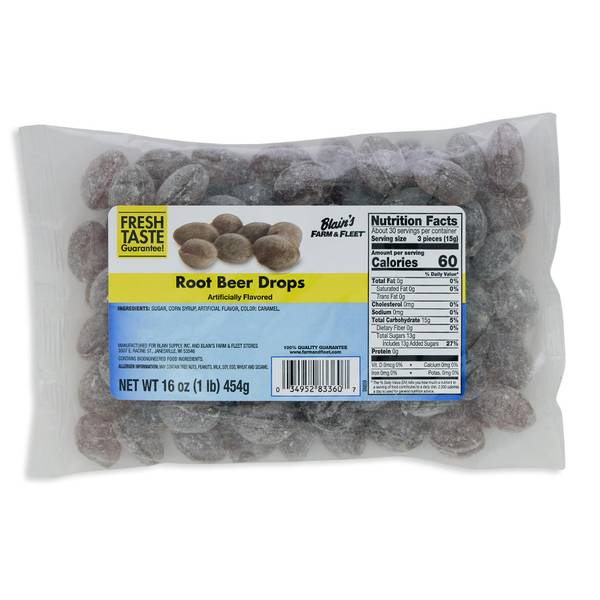 Photo of Rootbeer Drops, 16 oz