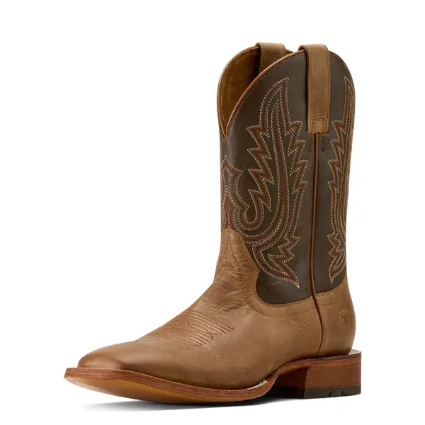 ARIAT Men's County Roads Wide Square Toe Cowboy Boot - 10074250