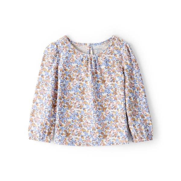 Photo of Toddler Girls Floral Print Long-Sleeve Top