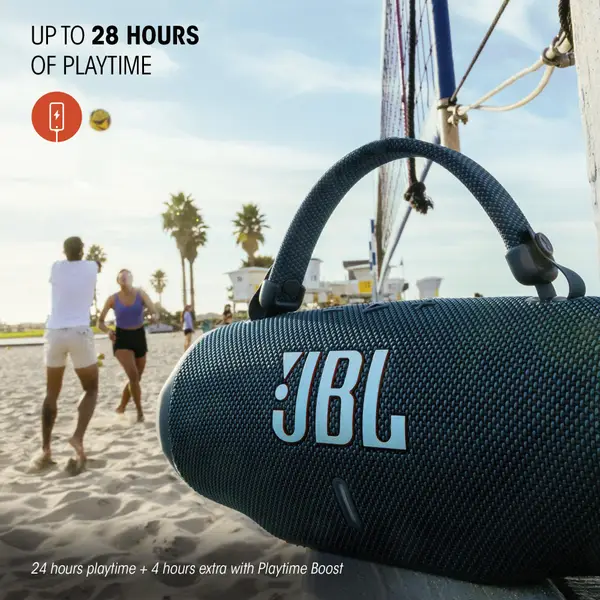 JBL Charge 6 Bluetooth Speaker - JBLCHARGE6BLKAM | Blain's Farm