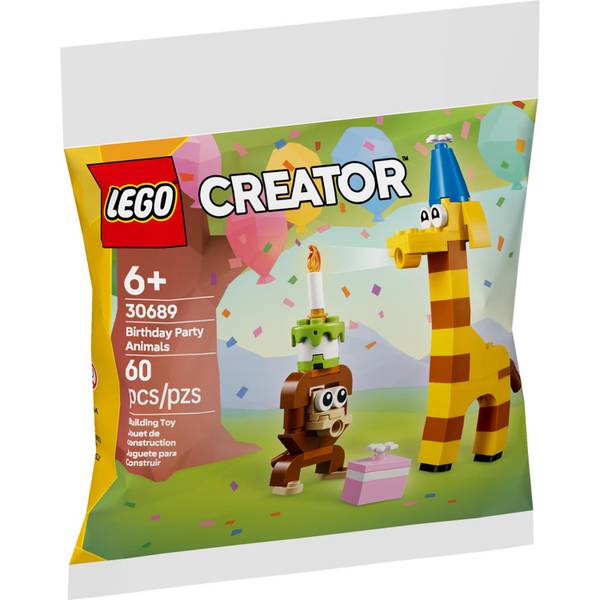 Photo of Creator Birthday Party Animals 30689 Building Kit