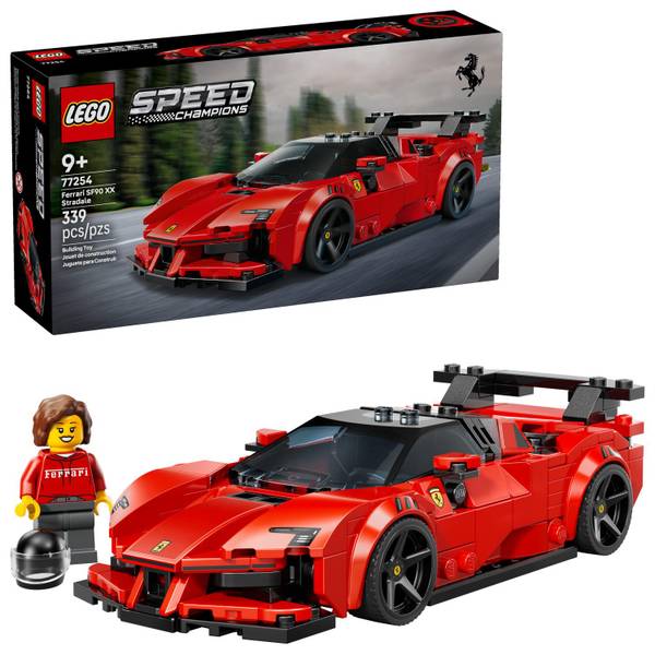 Photo of Speed Champions Ferrari SF90 XX Stradale Sports Car 77254 Building Toy